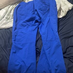 Healing Hands Women's Royal Blue Cargo Pants